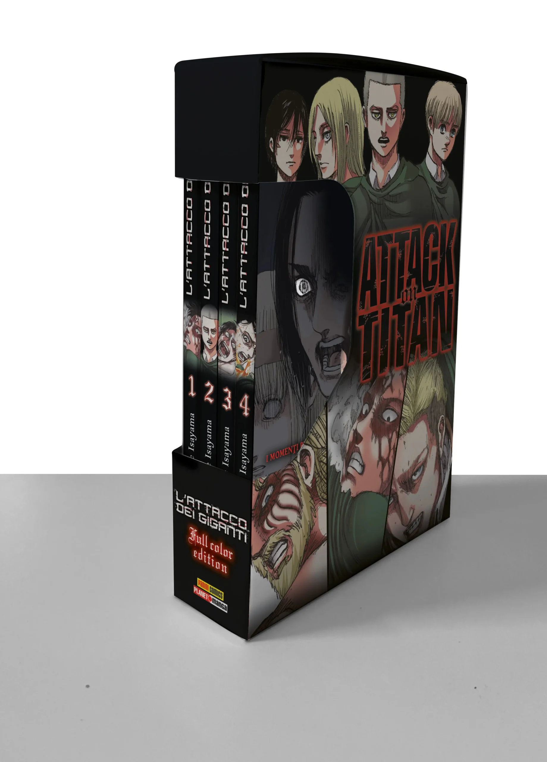L'Attacco Dei Giganti Full Color Edition – Cofanetto