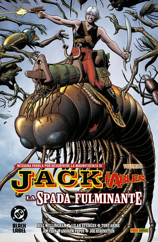 Jack of Fables: La Spada Fulminante 8 DC Black Label Hits