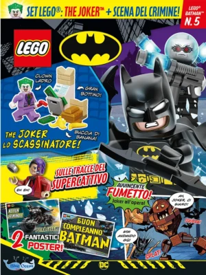 LEGO BATMAN N.5 - JOKER + SCENA DEL CRIMINE