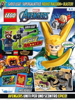 LEGO AVENGERS N.4 - ROCKET RACCOON