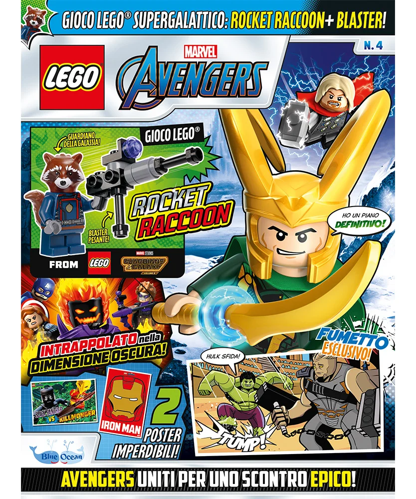 LEGO AVENGERS N.4 - ROCKET RACCOON