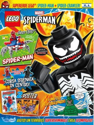 LEGO SPIDER-MAN N.4 - SPIDER-MAN + SPIDER-CRAWLER