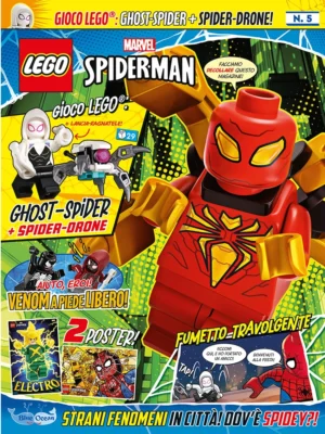 LEGO SPIDER-MAN N.5 - GHOST-SPIDER + SPIDER-DRONE