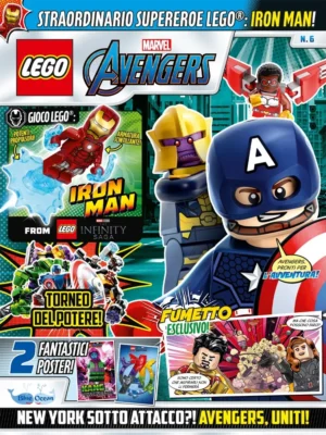 LEGO AVENGERS N.6 - IRON MAN