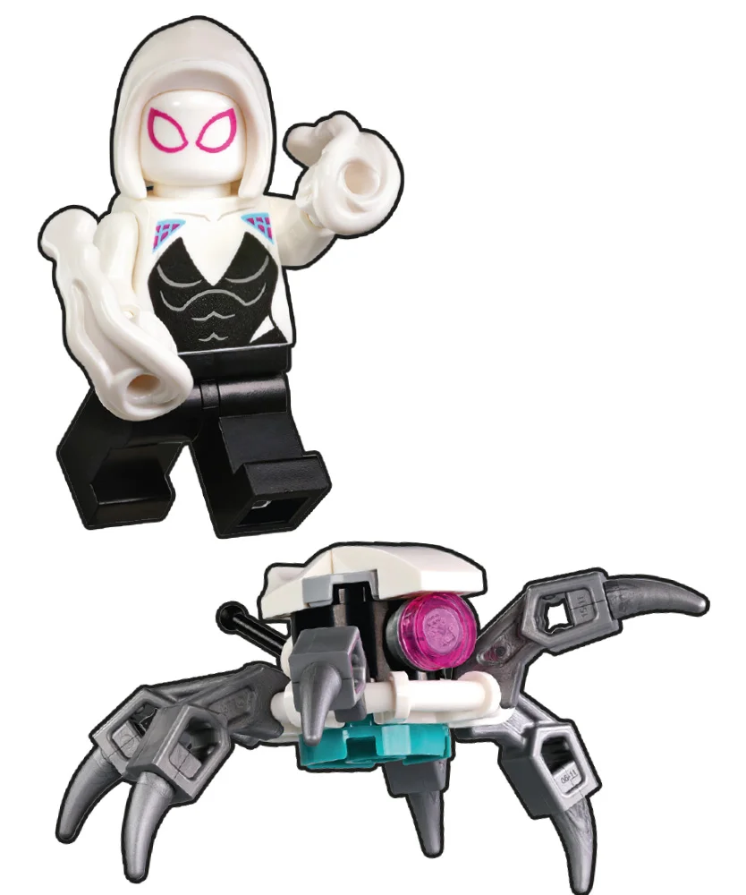 LEGO SPIDER-MAN N.5 - GHOST-SPIDER + SPIDER-DRONE - immagine 2