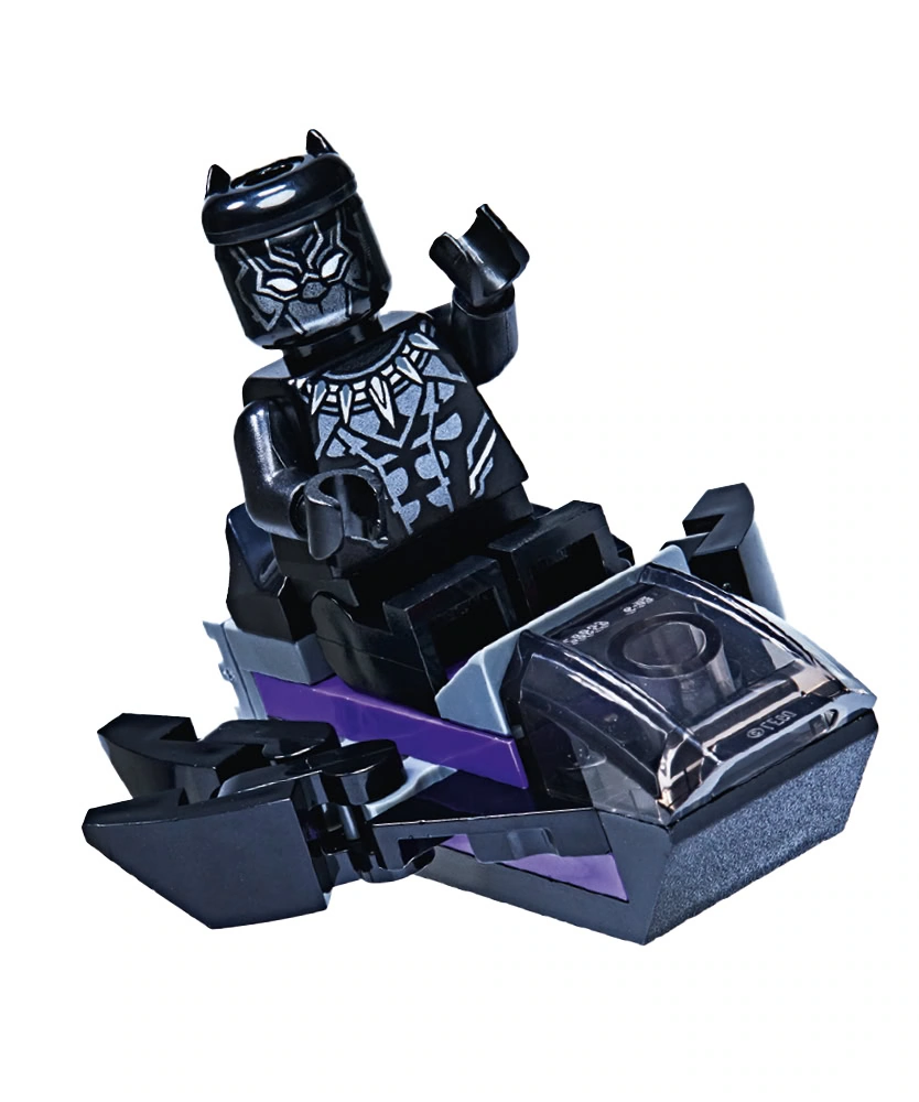 LEGO AVENGERS COMIC SPECIAL N.1 - BLACK PANTHER + JET - REGULAR - immagine 2