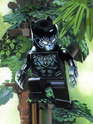 LEGO AVENGERS COMIC SPECIAL N.1 - BLACK PANTHER + JET - REGULAR