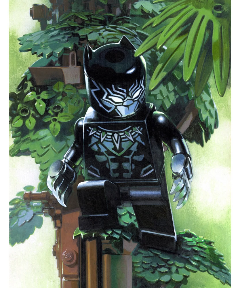 LEGO AVENGERS COMIC SPECIAL N.1 - BLACK PANTHER + JET - REGULAR