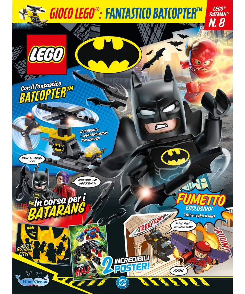 LEGO BATMAN N.8 - BATCOPTER