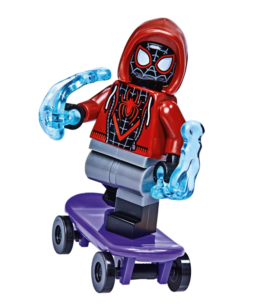 LEGO SPIDER-MAN COMIC SPECIAL N.1 - SPIDER-MAN MILES MORALES + SKATEBOARD - VARIANT - immagine 2