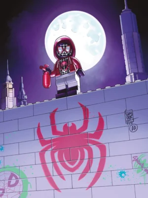 LEGO SPIDER-MAN COMIC SPECIAL N.1 - SPIDER-MAN MILES MORALES + SKATEBOARD - REGULAR