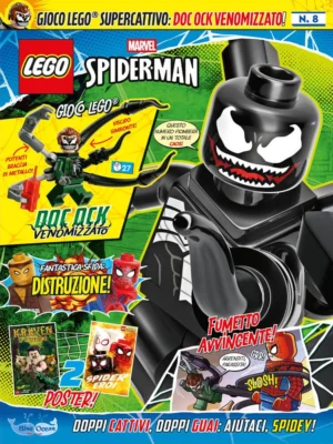 LEGO SPIDER-MAN N.8 - DOTTOR OCTOPUS VENOMIZZATO