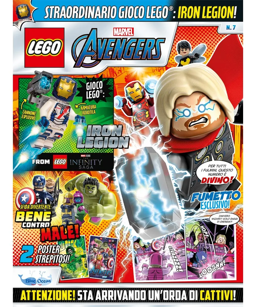LEGO AVENGERS N.7 - IRON LEGION