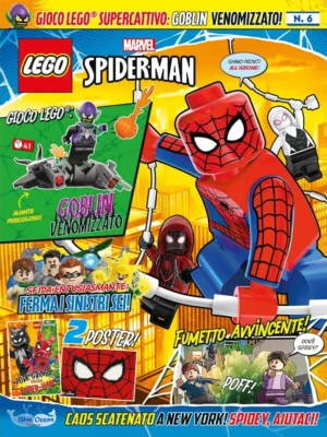 LEGO SPIDER-MAN N.6 - GREEN GOBLIN VENOMIZZATO