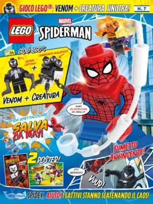 LEGO SPIDER-MAN N.7 - VENOM + CREATURA SINISTRA