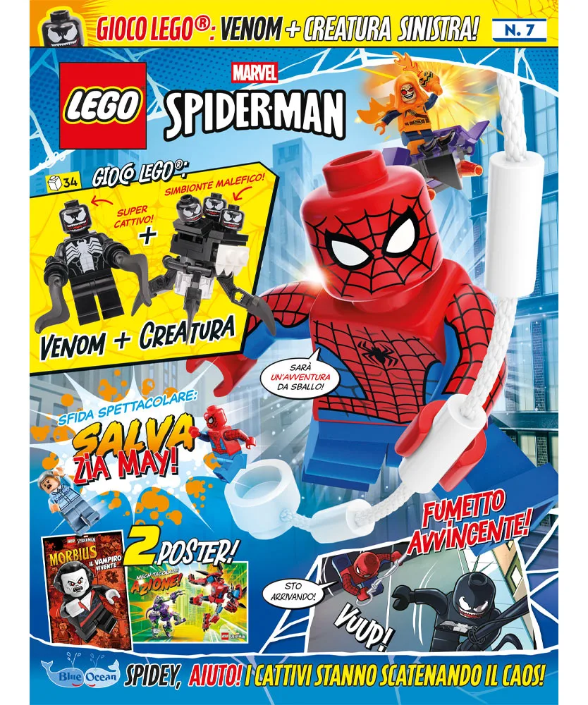LEGO SPIDER-MAN N.7 - VENOM + CREATURA SINISTRA