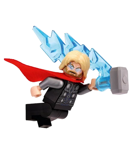LEGO AVENGERS N.3 - THOR + MJOLNIR - immagine 2