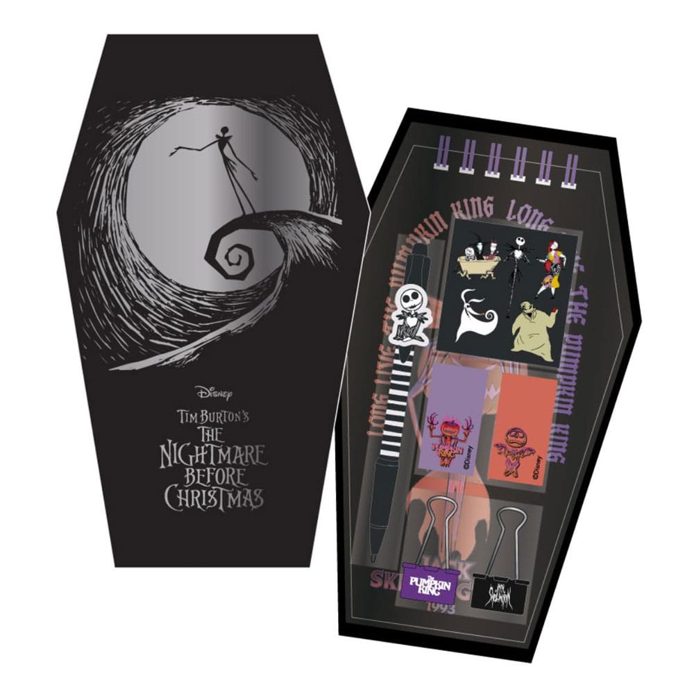 Set cancelleria “Nightmare Before Christmas” – 7 pezzi