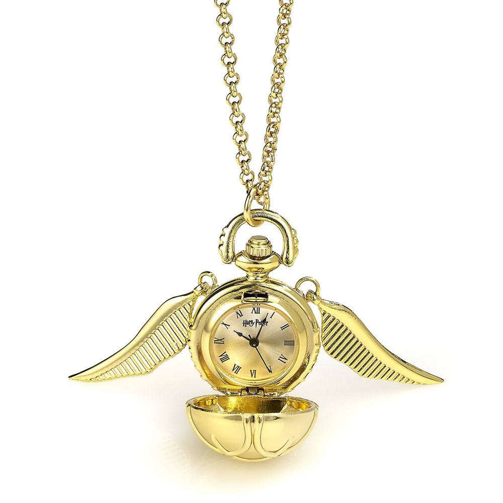 Harry Potter – Collana con Orologio Boccino d’Oro (placcata oro) - immagine 2