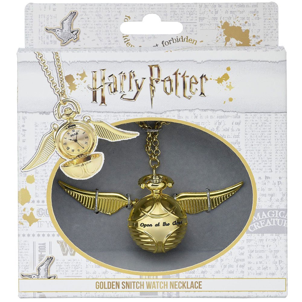 Harry Potter – Collana con Orologio Boccino d’Oro (placcata oro)