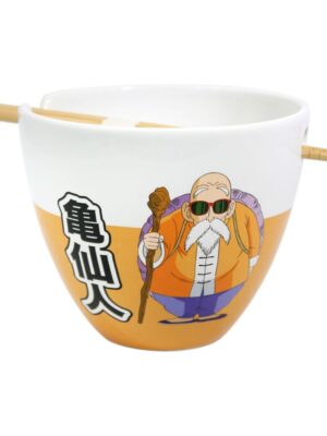 Dragon Ball Z Ramen Bowl with Chopsticks Roshi 473 ml