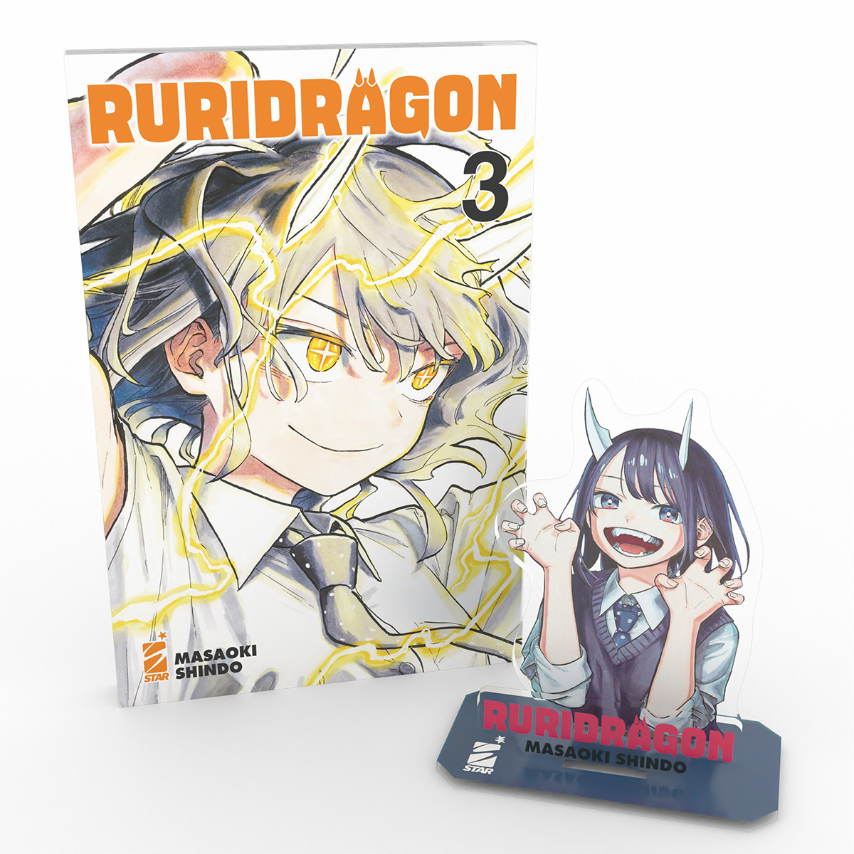 RURIDRAGON n. 3 LIMITED EDITION CON STANDEE IN ACRILICO