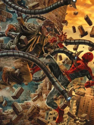 Radioactive Spider-Man 1 Variant Amazing Visions Di Lee Bermejo Amazing Spider-Man 884