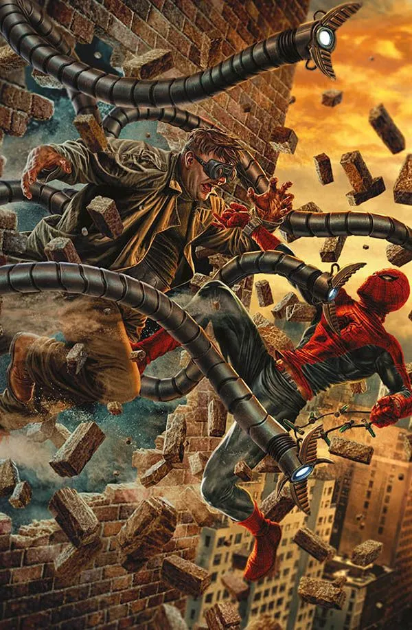 Radioactive Spider-Man 1 Variant Amazing Visions Di Lee Bermejo Amazing Spider-Man 884
