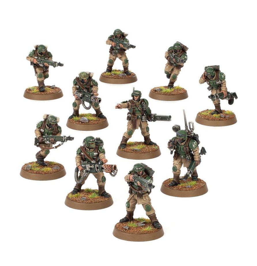 Truppe d'Assalto Cadiane - Astra Militarum: Cadian Shock Troops (47-33) - immagine 2