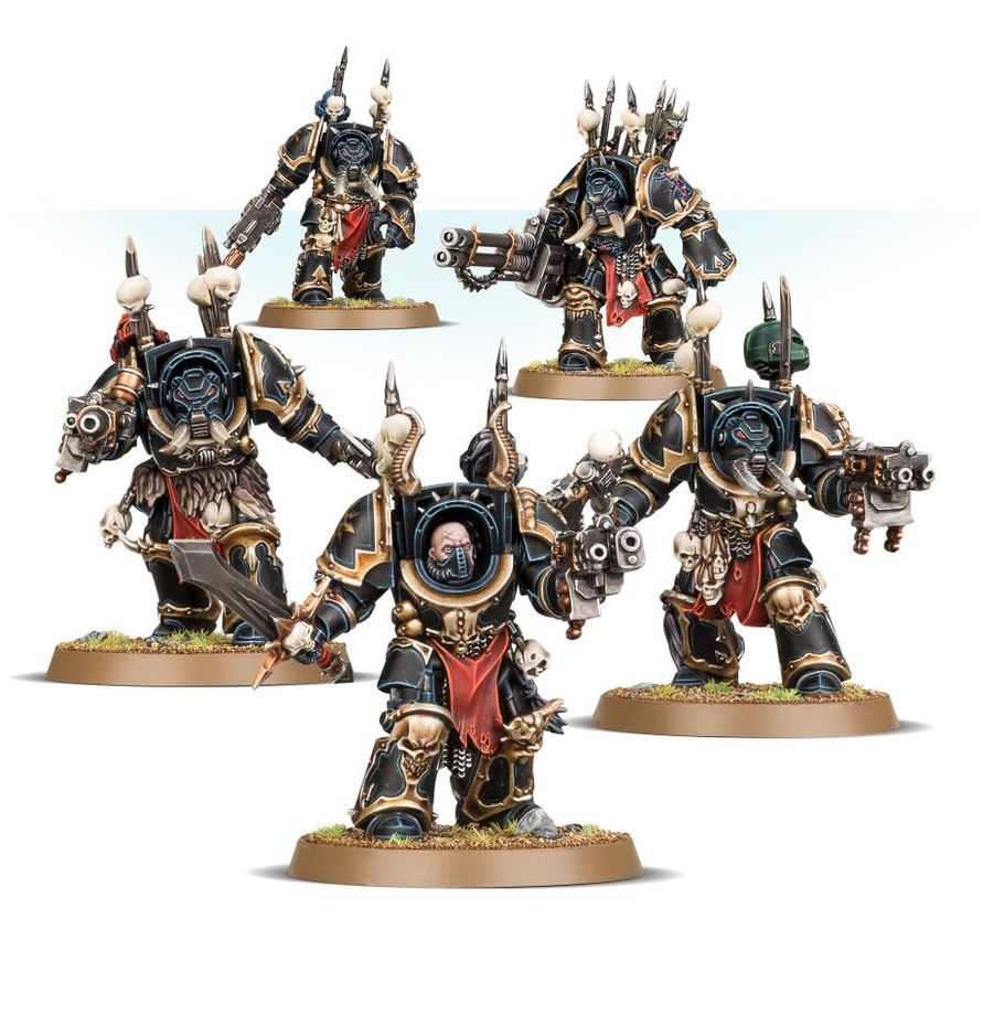 Squadra Terminator del Caos - Chaos Space Marines: Terminators (43-19) - immagine 8