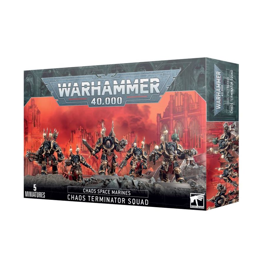 Squadra Terminator del Caos - Chaos Space Marines: Terminators (43-19)