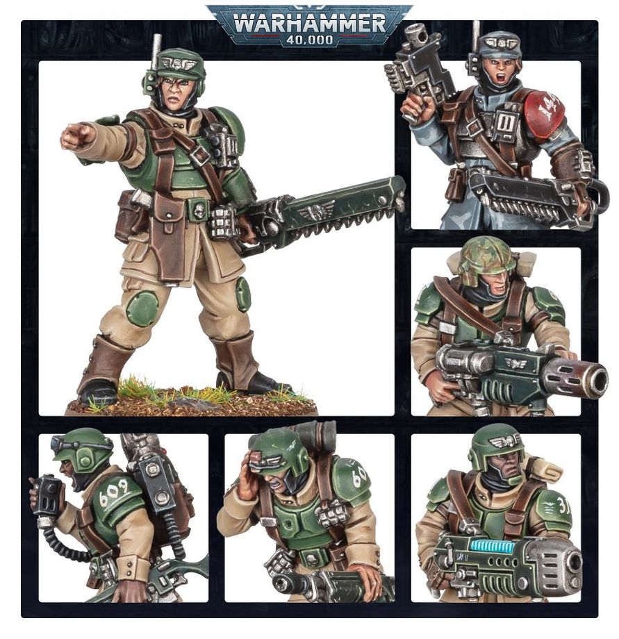 Truppe d'Assalto Cadiane - Astra Militarum: Cadian Shock Troops (47-33) - immagine 6