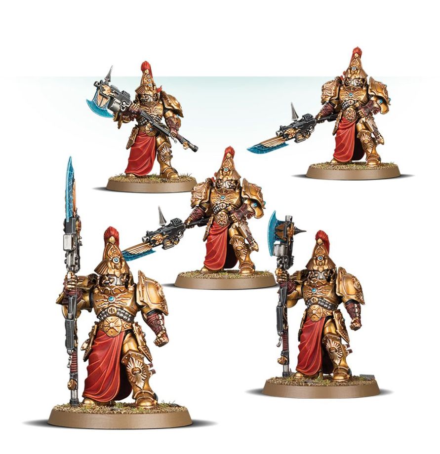 Sentinelle Custodi - Adeptus Custodes: Custodian Wardens (01-11) - immagine 3