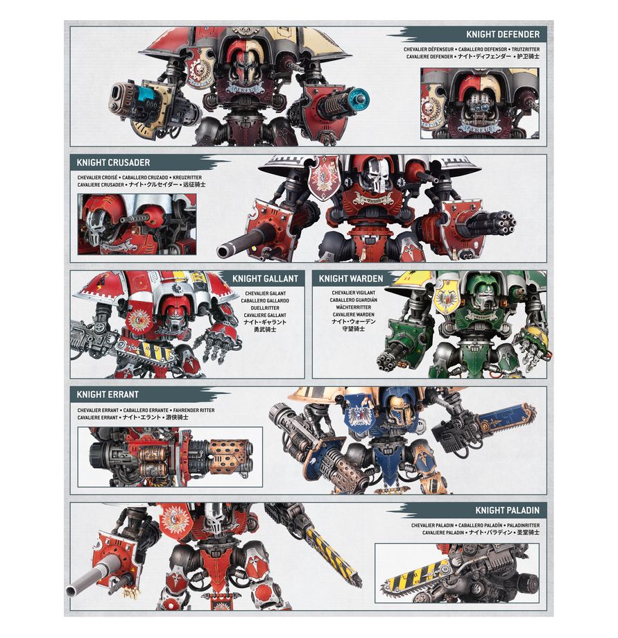 Cavaliere Questoris - Imperial Knights: Knight Questoris (54-22) - immagine 6