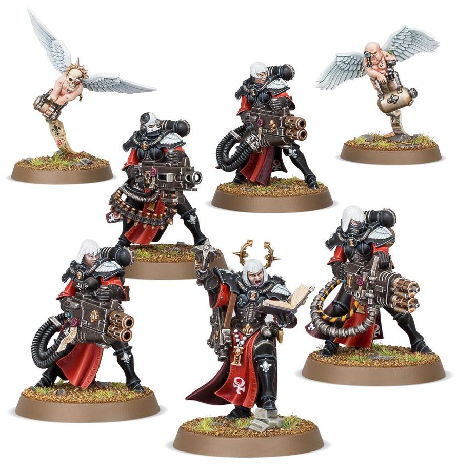 Squadra Castiganti - Adepta Sororitas: Retributor Squad (52-25) - immagine 2