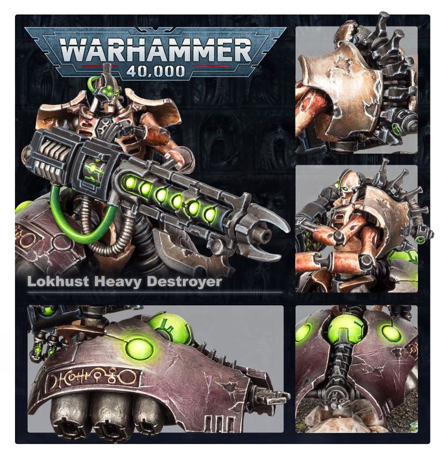 Distruttore Pesante Lokhust - Necrons: Lokhusts Heavy Destroyer (49-28) - immagine 4