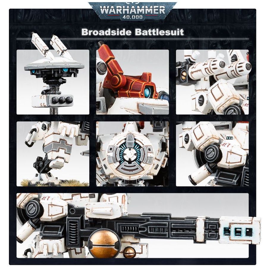 Esoscheletro XV88 Broadside - T'Au Empire: Broadside Battlesuit (56-15) - immagine 5
