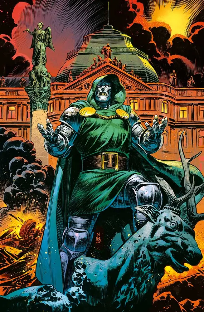 Un Mondo Sotto Destino 8 Doomination Variant Di Nick Klein Marvel Miniserie 294