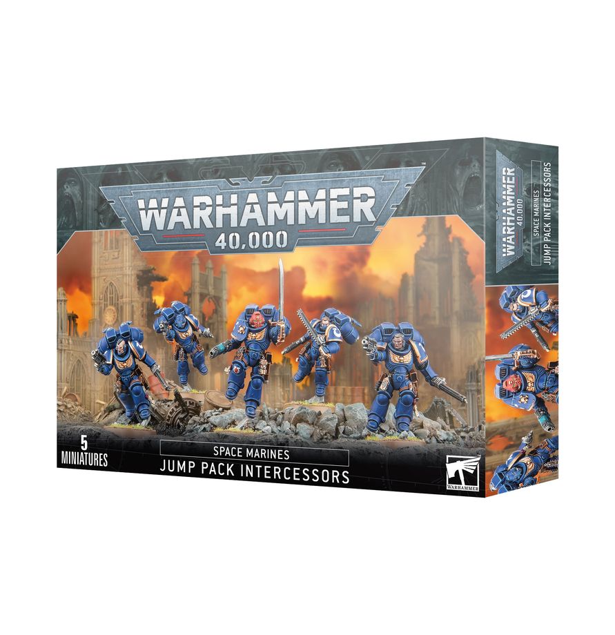 Intercessor d'Assalto con reattori dorsali - Space Marines: Jump Pack Intercessors (48-13)