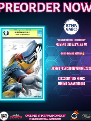 PK Meno Uno all’Alba #1 Variant - CGC Signature Series