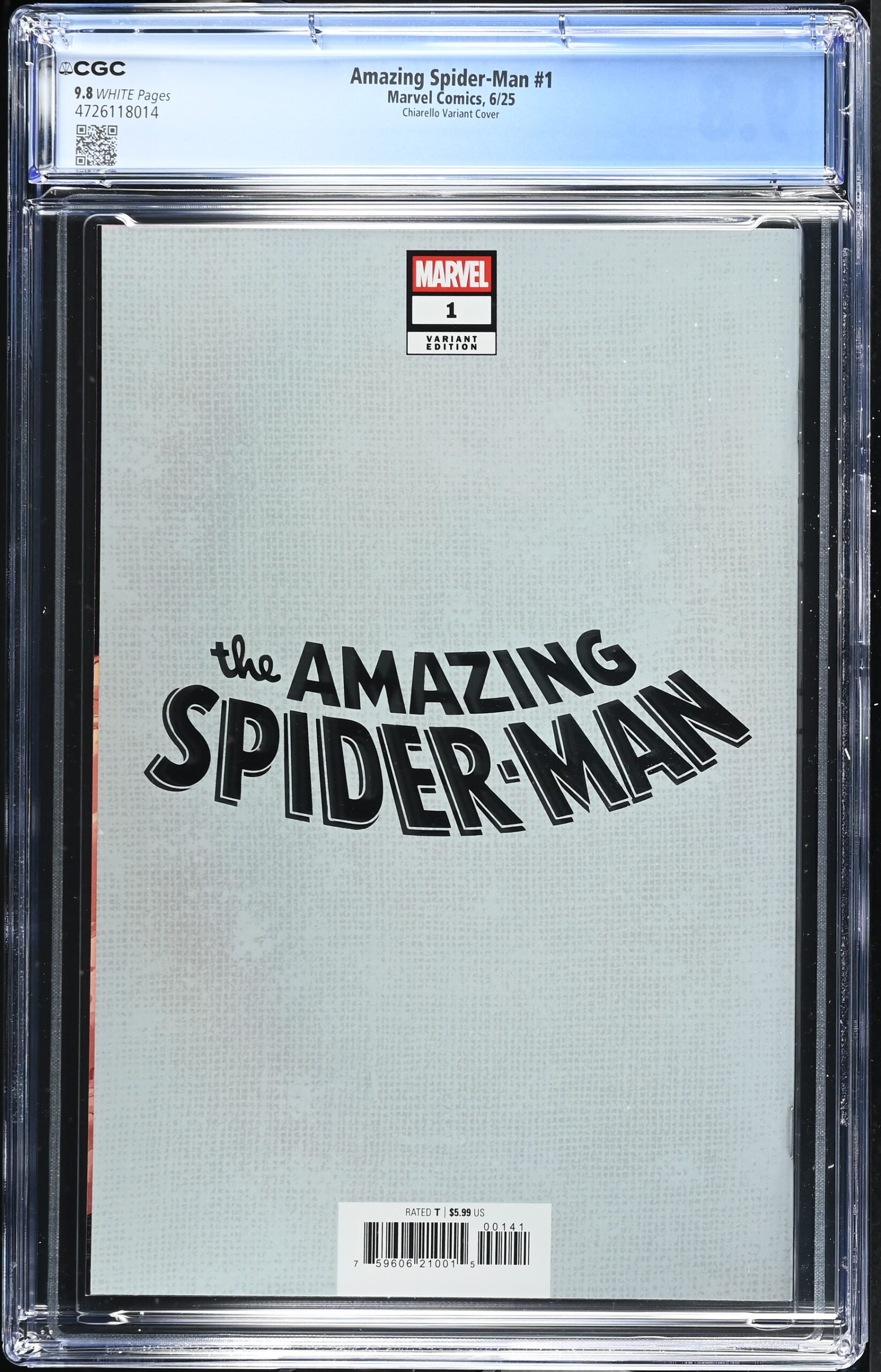 CGC 9.8 Amazing Spider-Man #1 Spot Foil Cover - immagine 2