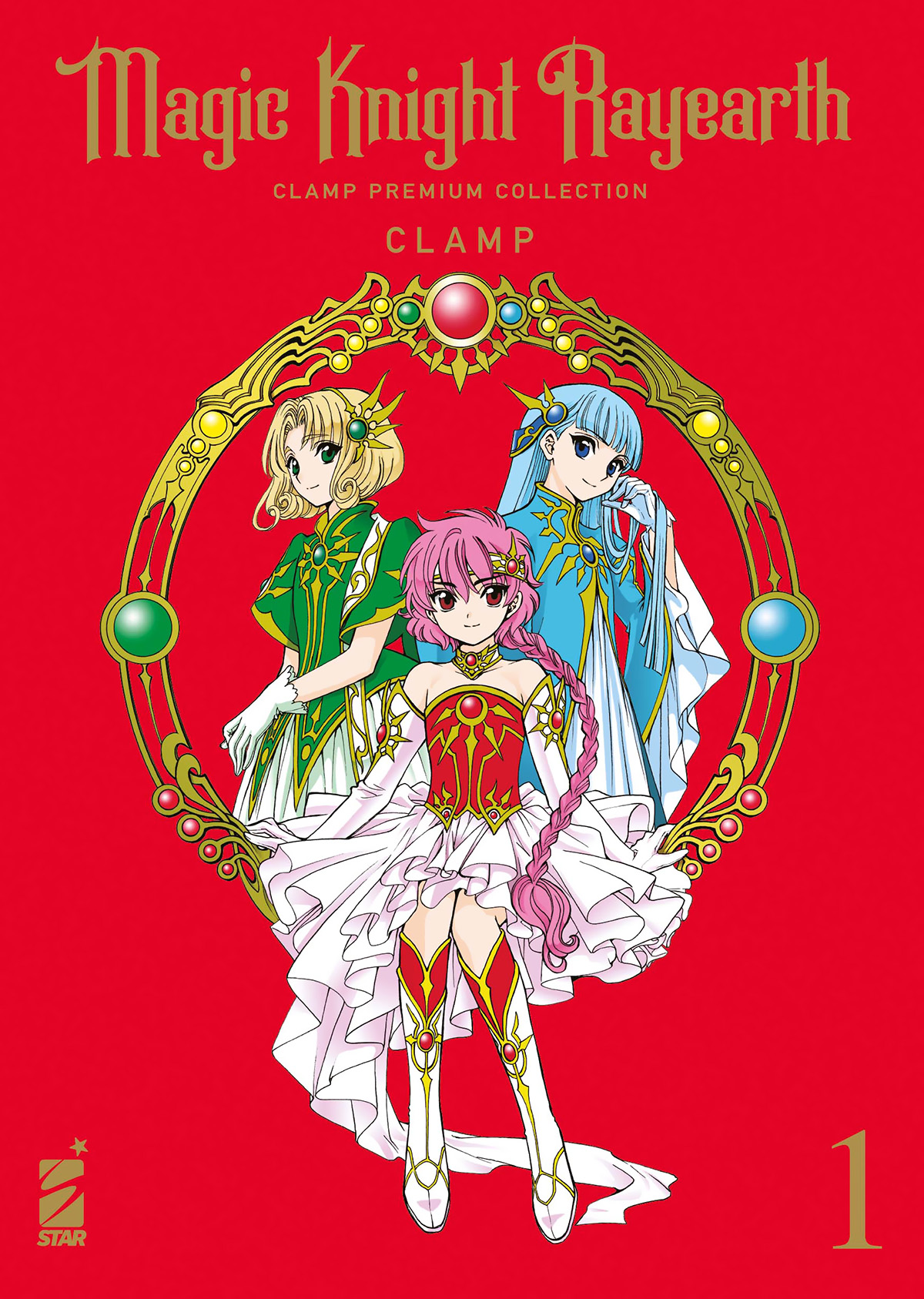 MAGIC KNIGHT RAYEARTH n. 1 CLAMP PREMIUM COLLECTION