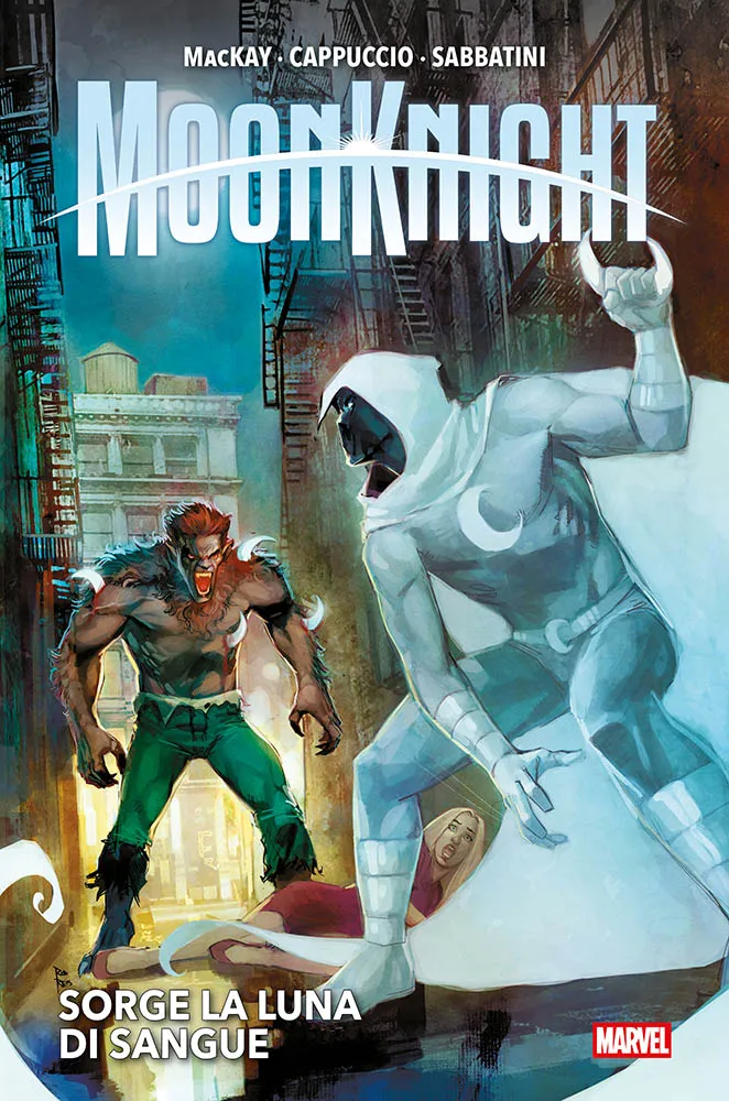 Moon Knight 2 Sorge la Luna di Sangue Marvel Deluxe