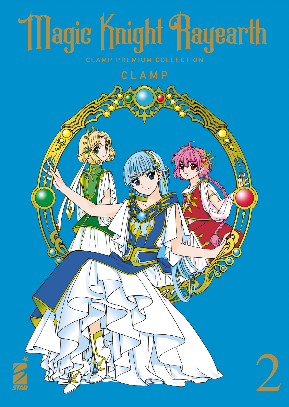 MAGIC KNIGHT RAYEARTH n. 2 CLAMP PREMIUM COLLECTION