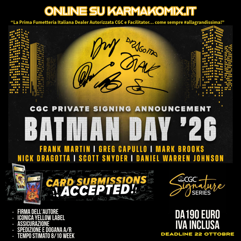🦇 BATMAN DAY ’26 - Multi Event CGC Signature 🦇