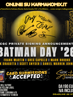 🦇 BATMAN DAY ’26 - Multi Event CGC Signature 🦇