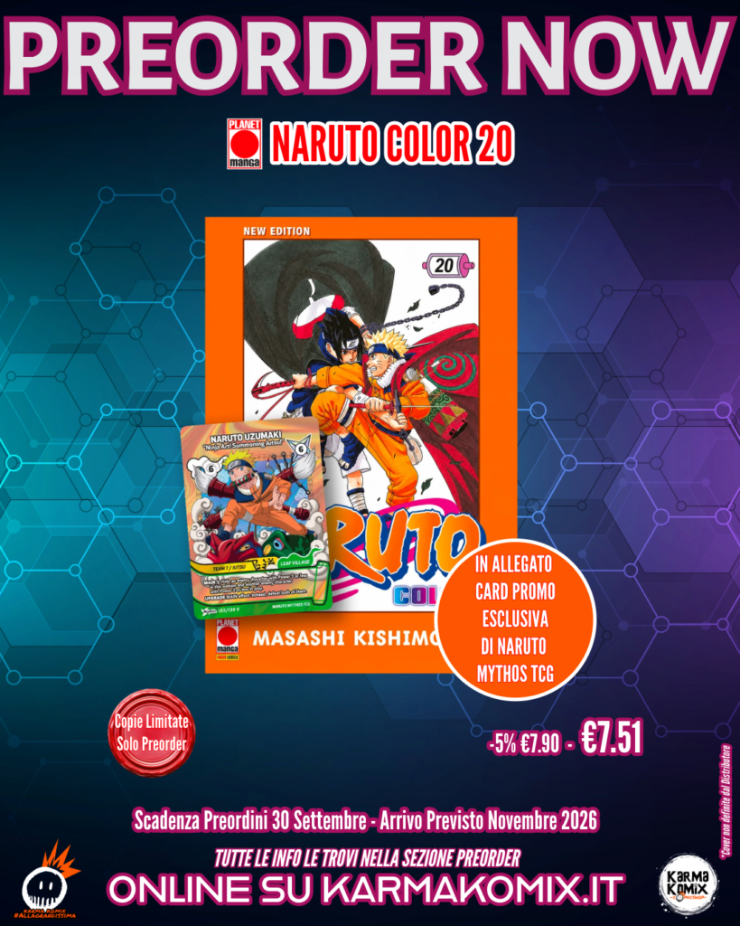 Naruto Color 20 - Card Naruto Mythos TCG
